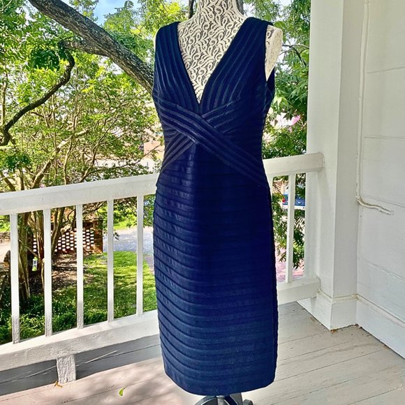 Betsy Adam Black Bandage Dress - Picture 5 of 6